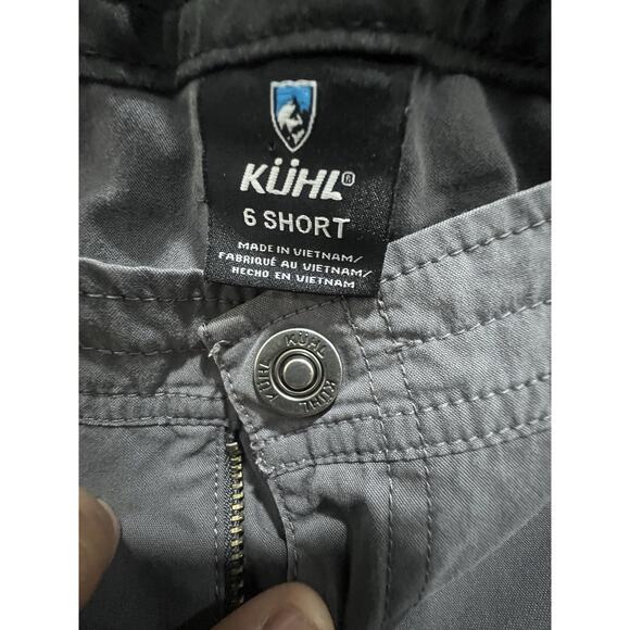 Kuhl Travel Hiking Pants Womens Size 6 Short Gray Outdoor Casual - Picture 2 of 10